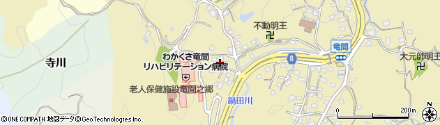 大阪府大東市龍間1572周辺の地図