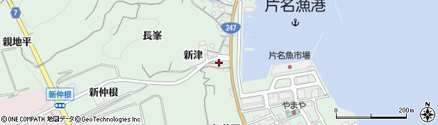 愛知県知多郡南知多町片名長廻間周辺の地図