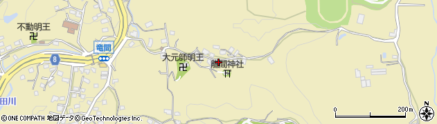 大阪府大東市龍間982周辺の地図