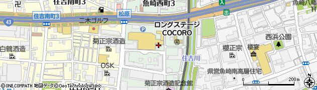 阪神調剤薬局　阪神センター店周辺の地図