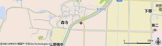 森寺公民館周辺の地図