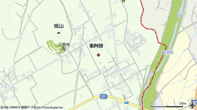 〒719-1102 岡山県総社市東阿曽の地図