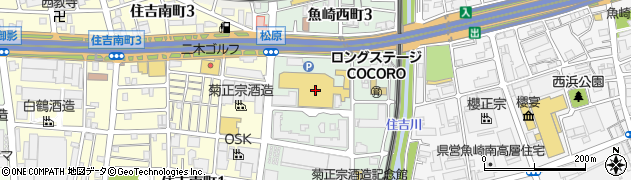 ロイヤルホームセンター東灘魚崎店周辺の地図