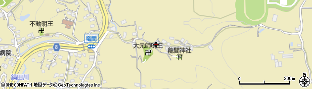 大阪府大東市龍間986周辺の地図
