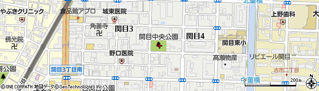 関目中央公園周辺の地図