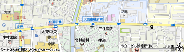 和光苑住道ケアプランセンター周辺の地図