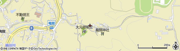 大阪府大東市龍間996周辺の地図