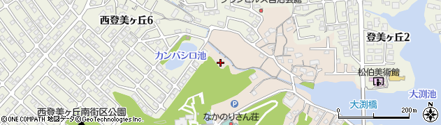 奈良県奈良市大渕町周辺の地図