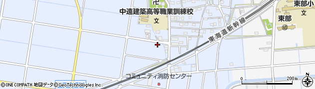 静岡県磐田市西貝塚798周辺の地図