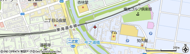 静岡県磐田市西貝塚600周辺の地図