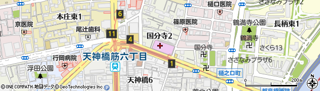 ゲオ天六店周辺の地図