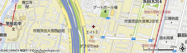 大阪府大阪市鶴見区茨田大宮周辺の地図