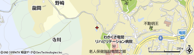 大阪府大東市龍間1721周辺の地図