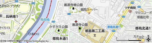ショウワサービス株式会社　大阪営業所周辺の地図