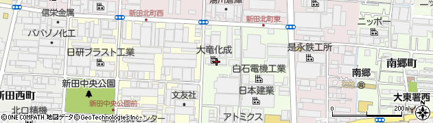 大竜化成株式会社　本社周辺の地図