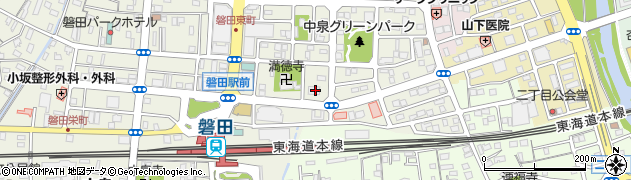 清水銀行磐田支店 ＡＴＭ周辺の地図