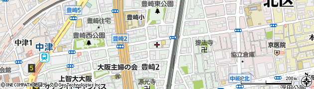 京阪神豊崎ビル周辺の地図