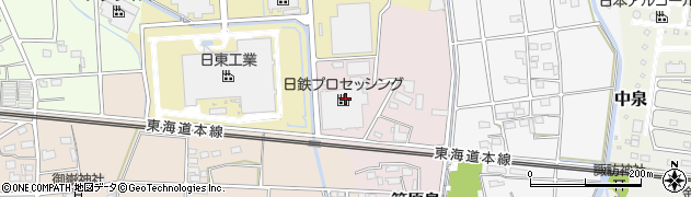 静岡県磐田市笹原島53周辺の地図