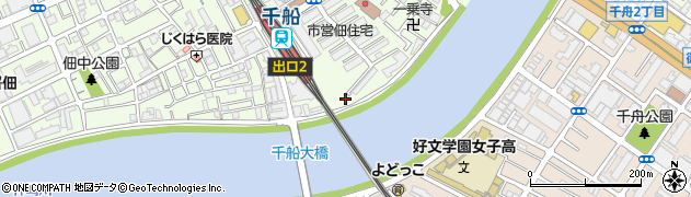 大阪市立　西淀川子育て支援センター周辺の地図