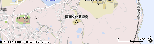 クラーク記念国際高等学校　奈良分室周辺の地図