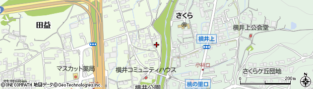 岡山県岡山市北区田益1532周辺の地図