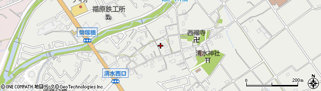 兵庫県明石市魚住町清水1335周辺の地図