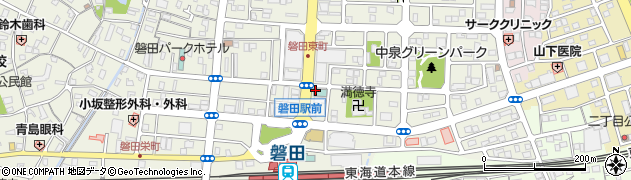名鉄協商磐田駅前第２駐車場周辺の地図