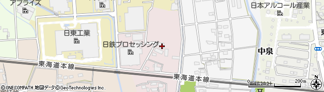 静岡県磐田市笹原島74周辺の地図