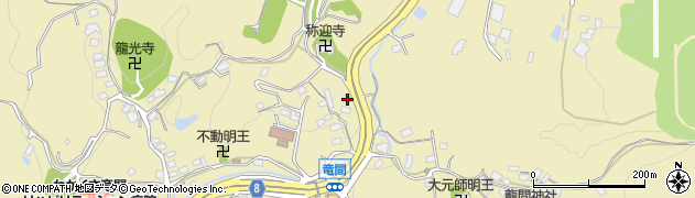 大阪府大東市龍間1316周辺の地図