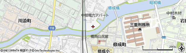 三重県津市南丸之内5周辺の地図