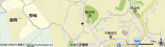 大阪府大東市龍間1484周辺の地図