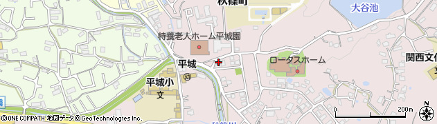 奈良平城郵便局 ＡＴＭ周辺の地図