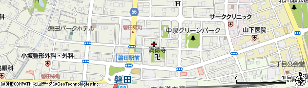 磐田整体・けんこう堂周辺の地図