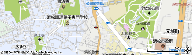 静岡県警備業協同組合　西部支部周辺の地図