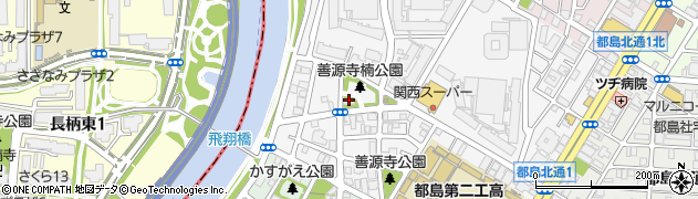 櫻宮御旅所周辺の地図