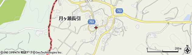 奈良県奈良市月ヶ瀬長引279周辺の地図