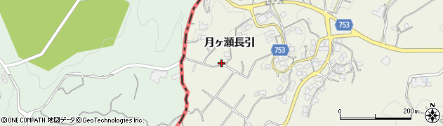 奈良県奈良市月ヶ瀬長引1633周辺の地図