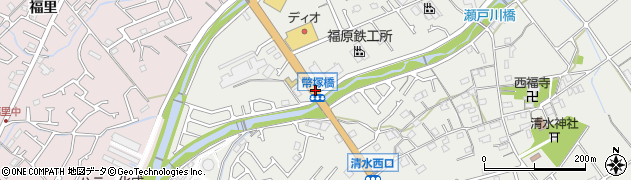 幣塚橋周辺の地図