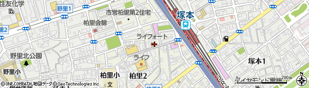 大阪シティ信用金庫塚本支店周辺の地図