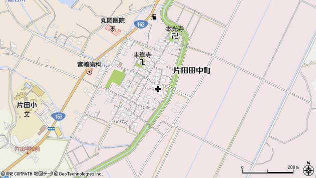 〒514-0081 三重県津市片田田中町の地図