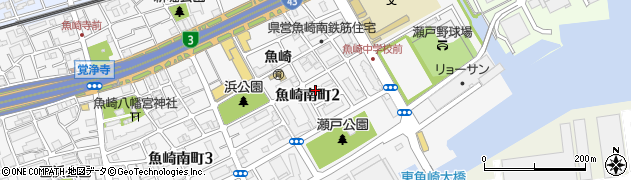 アメニティー東神戸２番館周辺の地図