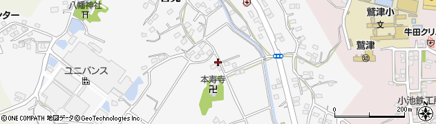 静岡県湖西市古見400周辺の地図