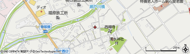 兵庫県明石市魚住町清水1329周辺の地図