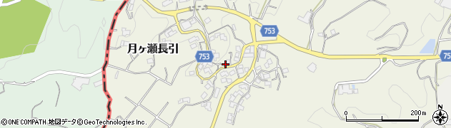 奈良県奈良市月ヶ瀬長引276周辺の地図