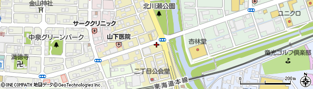 株式会社トヨタレンタリース静岡　磐田店周辺の地図