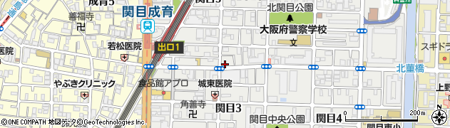 関目冷菓周辺の地図