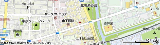 全労済共済ショップ　磐田店周辺の地図