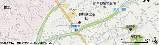 兵庫県明石市魚住町清水1600周辺の地図