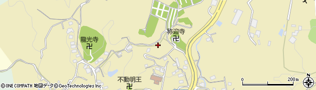 大阪府大東市龍間1355周辺の地図