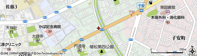 旭産業株式会社　浜松営業所周辺の地図